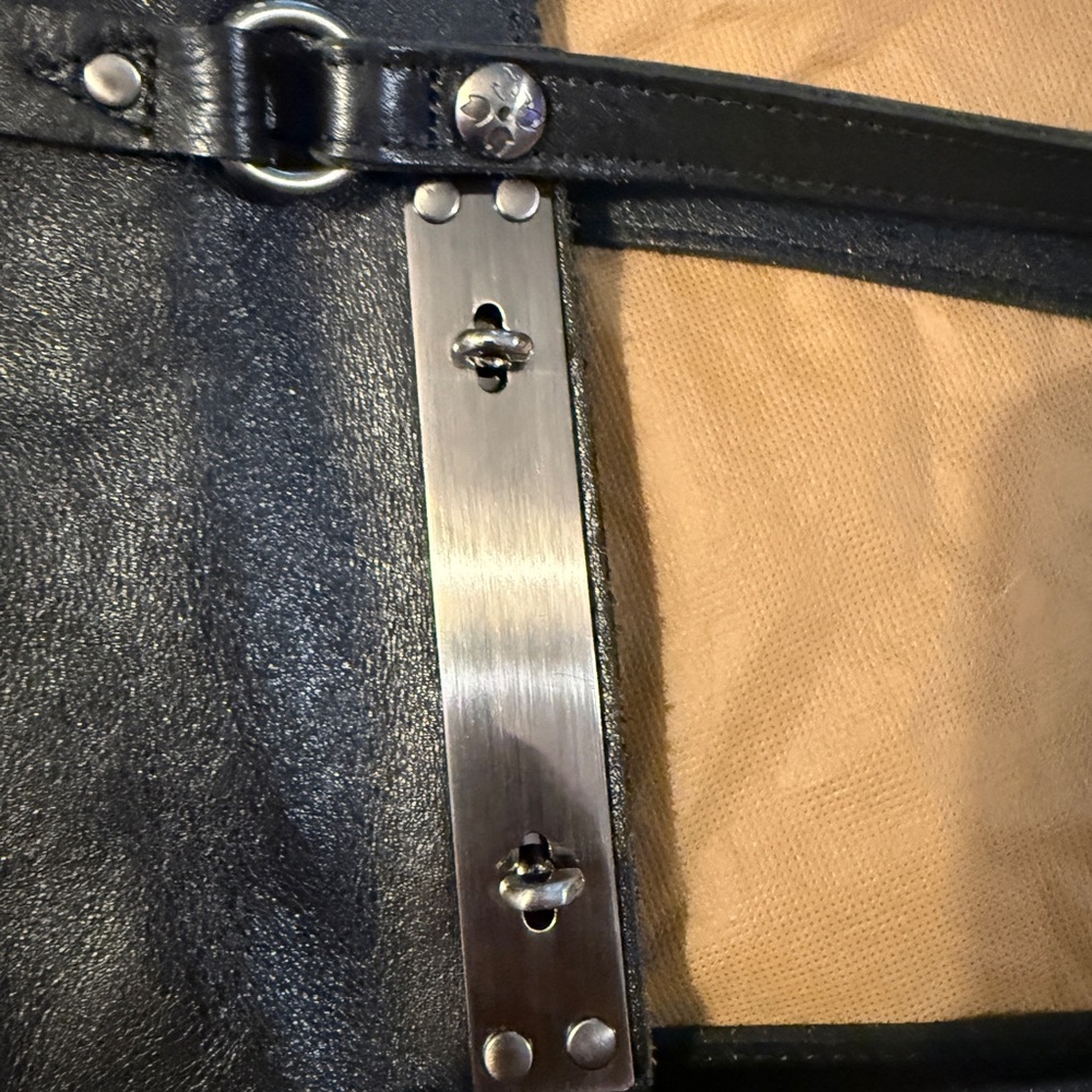 Patricia Nash Benvenuto Studded Black Tote - Picture 10 of 11
